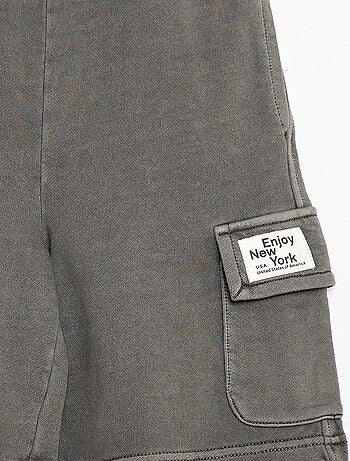 Short en molleton multipoche