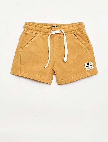 Short en molleton non gratté