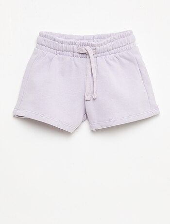 Short en molleton non gratté