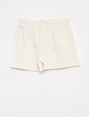 Short en molleton uni