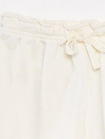 Short en molleton uni
