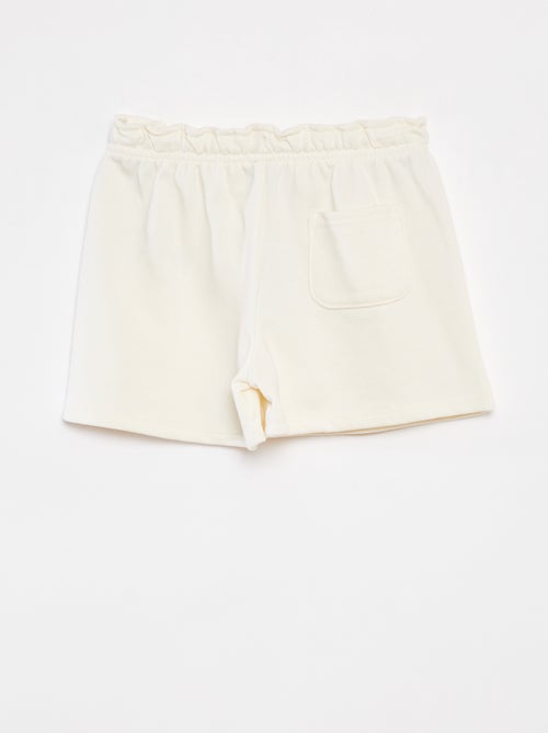 Short en molleton uni - Kiabi Short en molleton uni - Kiabi