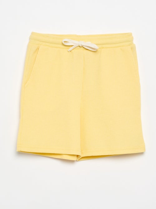 Short en nid d'abeilles - Kiabi