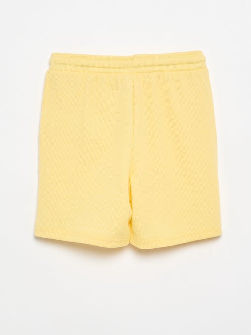 Short en nid d'abeilles - Kiabi