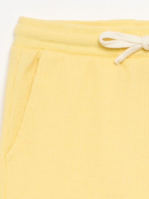 Short en nid d'abeilles - Kiabi