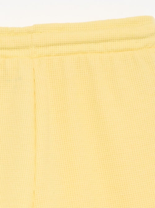 Short en nid d'abeilles - Kiabi