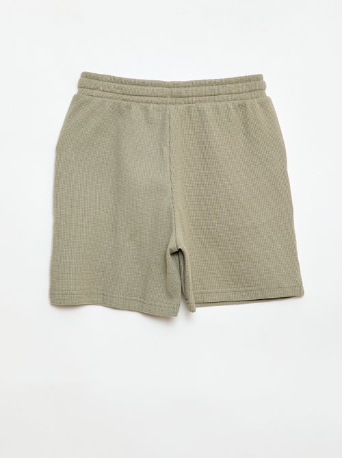Short en nid d'abeilles - Kiabi