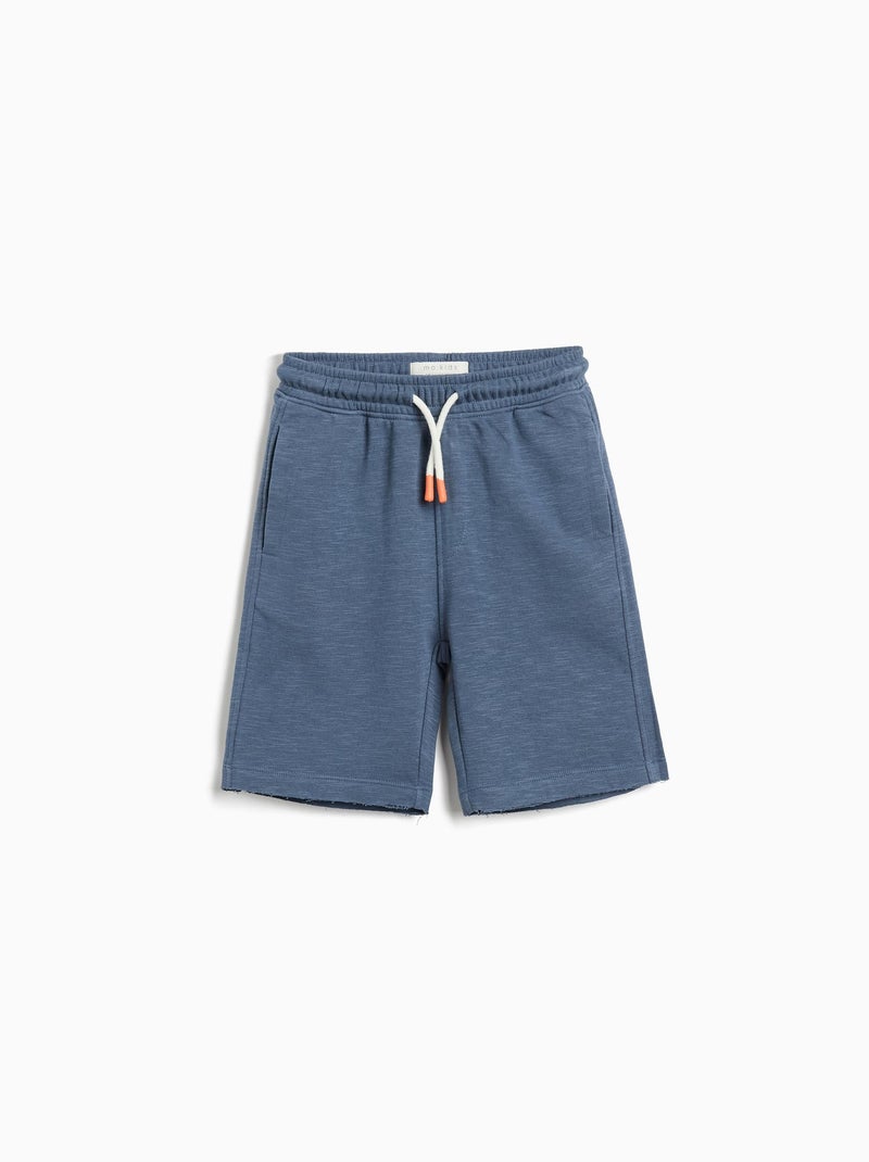 Short en peluche  MO Fashion Bleu - Kiabi