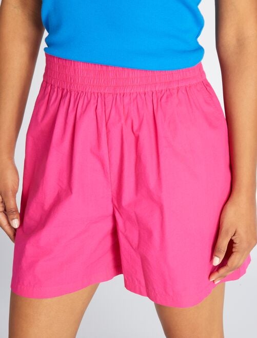 Short Fitness Femme Cardio Taille haute, Natura - Rose - Kiabi - 37.46€