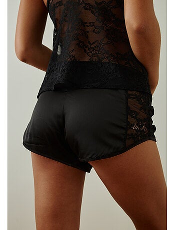 Short en satin carmène