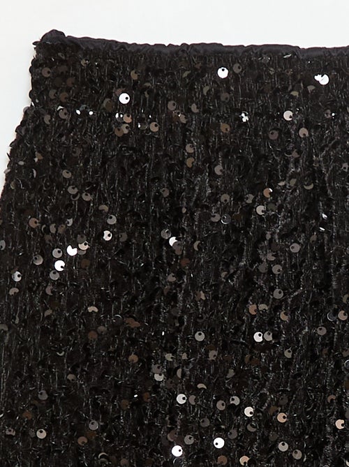 Short en sequins uni - Kiabi