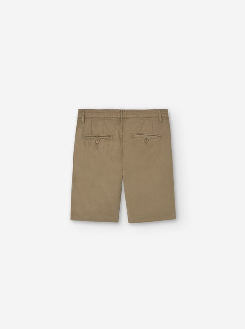 Short en Sergé avec Cordon - Kiabi