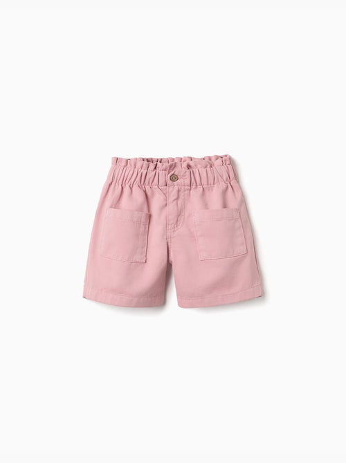 Short en sergé avec poches à l'avant - Kiabi