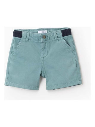 Short en sergé en coton