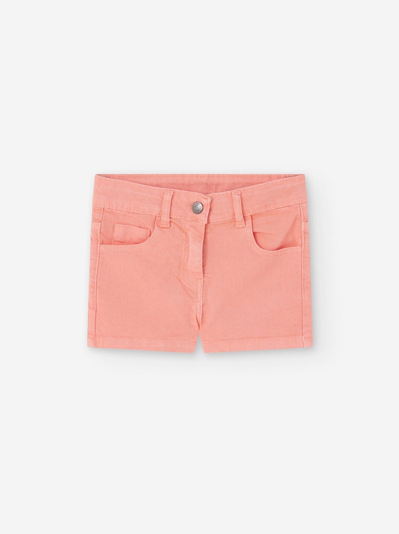 Short en Sergé Rose - Kiabi