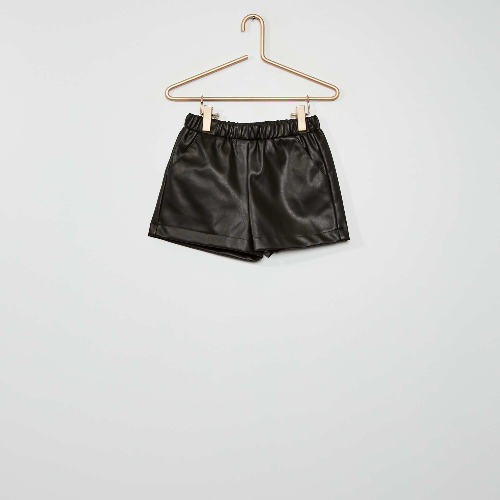 Short En Simili Fille 3 12 Ans Noir Kiabi 700€