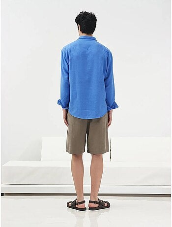 Short en tencel taille moyenne pour homme giesto