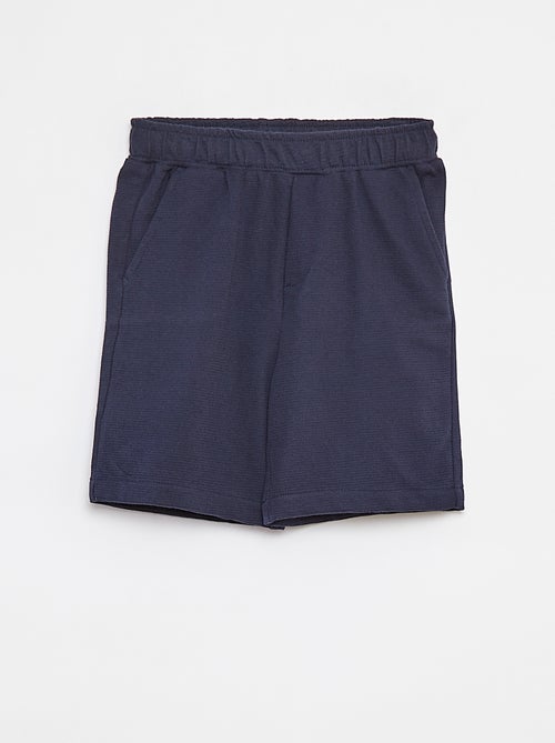 Short en textile texturé avec 2 poches - Kiabi