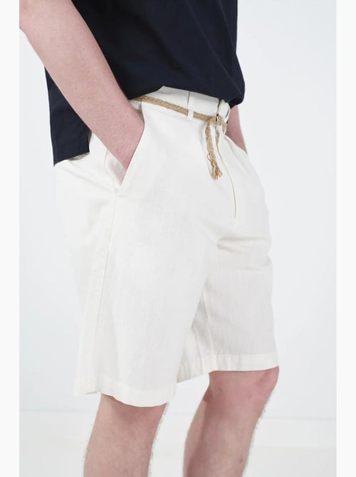 Short en tissu taille mi-haute, coupe décontractée giesto - Kiabi Short en tissu taille mi-haute, coupe décontractée giesto - Kiabi