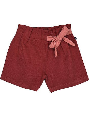 Short en toile nattée Paolina