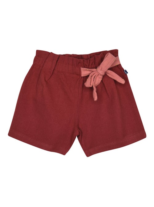 Short en toile nattée Paolina - Kiabi