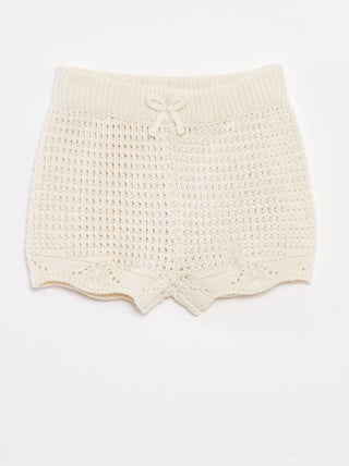 Short en tricot