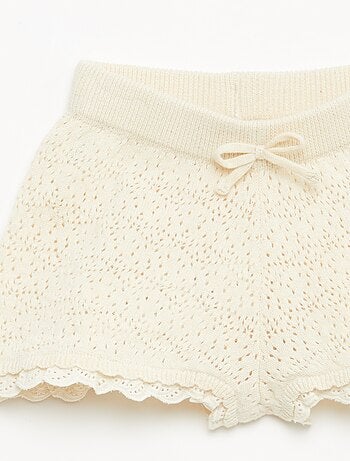 Short en tricot