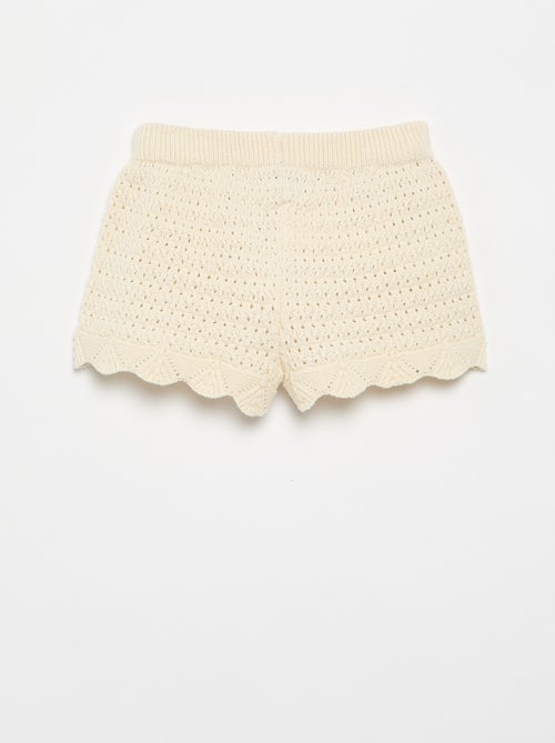 Short en tricot uni - Kiabi Short en tricot uni - Kiabi