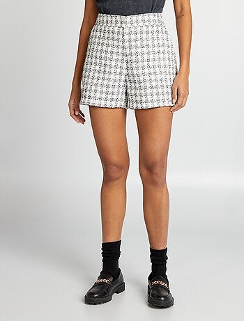 Short en tweed