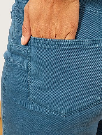 Short en twill braguette boutonnée - Kiabi