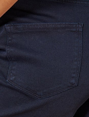 Short en twill braguette boutonnée - Kiabi