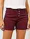     Short en twill braguette boutonnée vue 2
