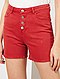     Short en twill braguette boutonnée vue 1
