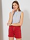     Short en twill braguette boutonnée vue 2
