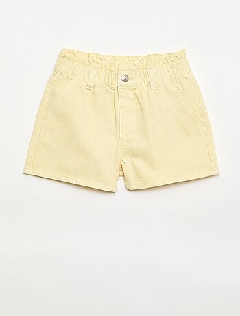 Short en twill uni
