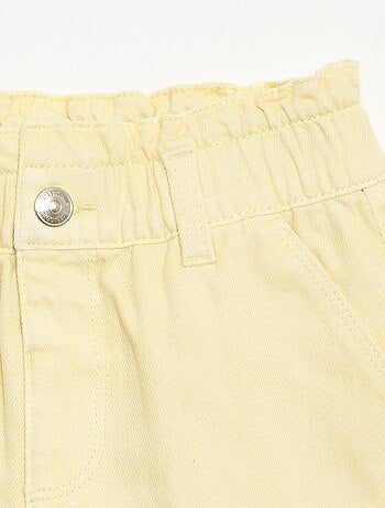 Short en twill uni