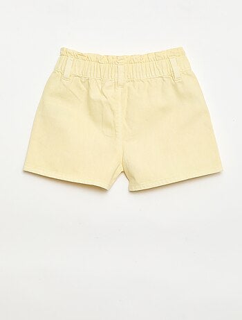 Short en twill uni