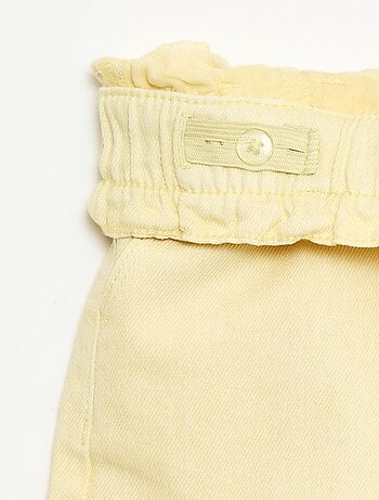 Short en twill uni