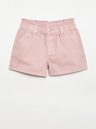 Short en twill uni