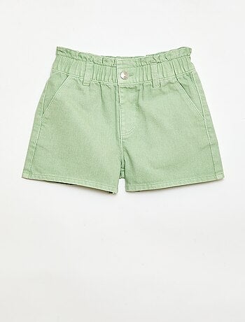 Short en twill uni