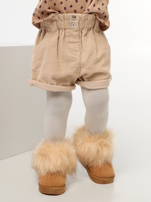 Short en velours - Kiabi