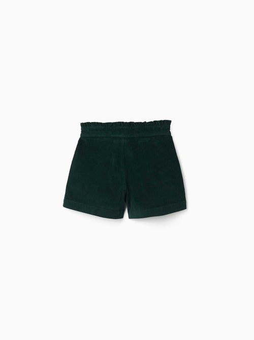 Short en velours côtelé avec plis devant - Kiabi Short en velours côtelé avec plis devant - Kiabi
