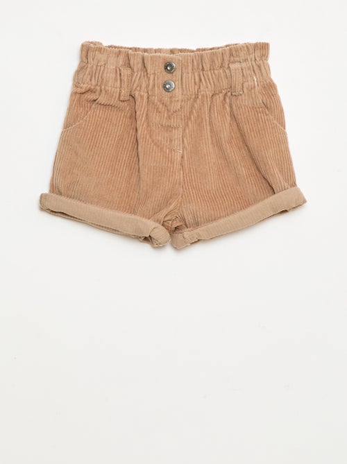 Short en velours - Kiabi