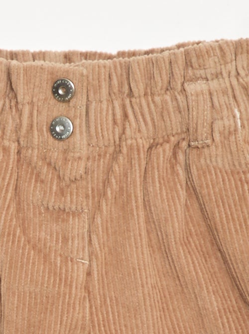 Short en velours - Kiabi