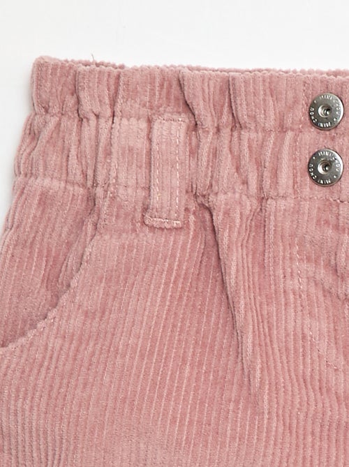 Short en velours - Kiabi