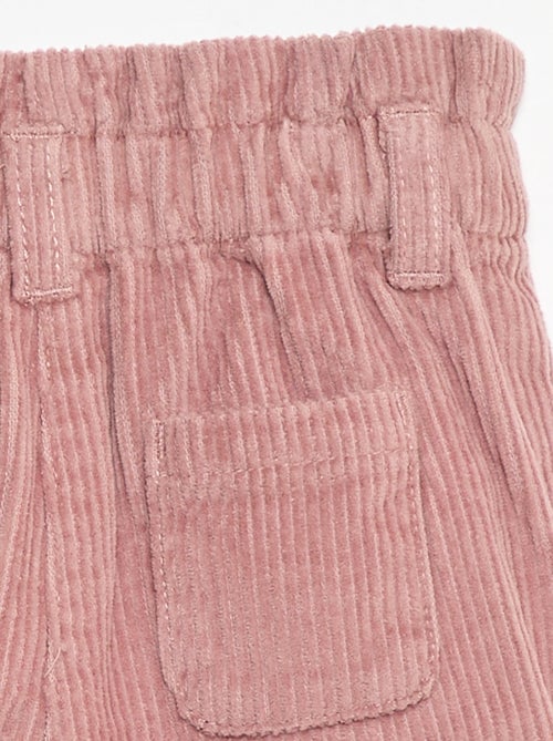 Short en velours - Kiabi