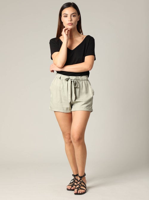 Short en viscose 'Deeluxe' - Kiabi