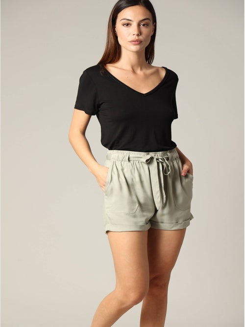 Short en viscose 'Deeluxe' - Kiabi Short en viscose 'Deeluxe' - Kiabi