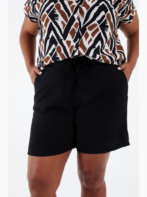 Short en viscose uni PAPRIKA - Kiabi