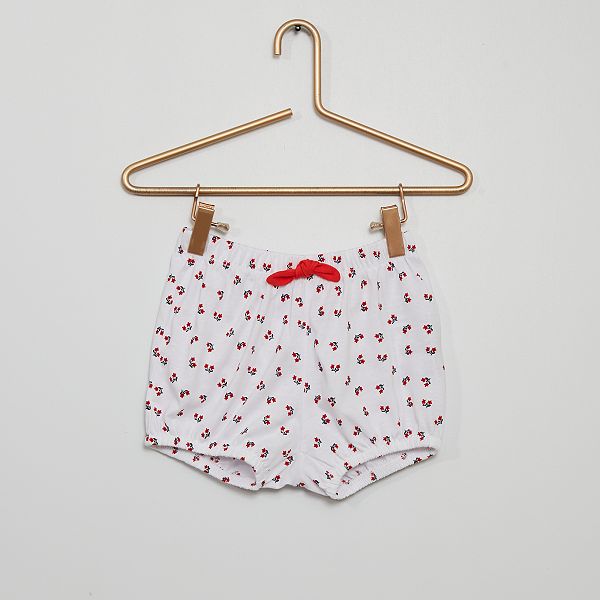 Short En Voile De Coton Bebe Fille Fleur Kiabi 2 50